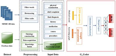 Explainable Prediction of Medical Codes With Knowledge Graphs